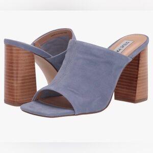 Steve Madden “Teles” Heeled Sandal Women’s size 7.5M, blue
